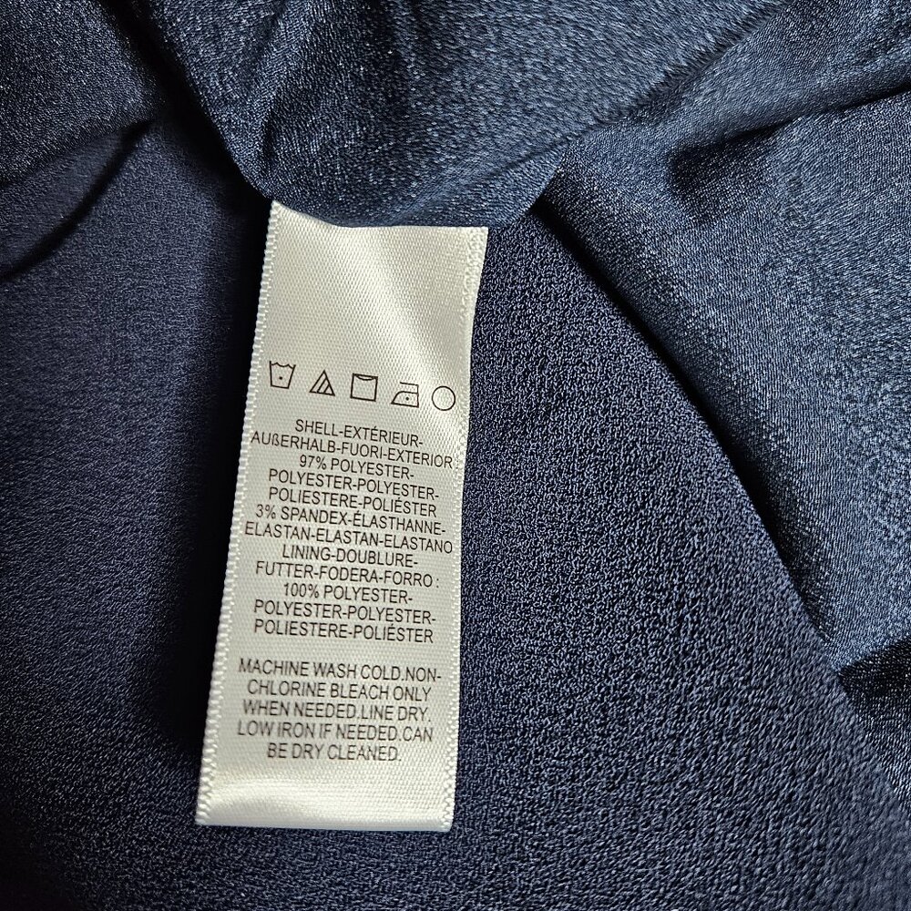Dress the Population Women's Owen Plunge Neck Faux Wrap A-line Dress, 3X, NWT - Picture 9 of 12